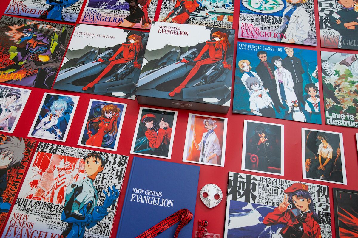 Neon Genesis blu-ray discs